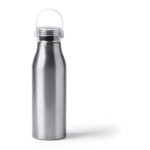 μπουκάλι νερού με λογότυπο 750ml ασημί_printiq.gr