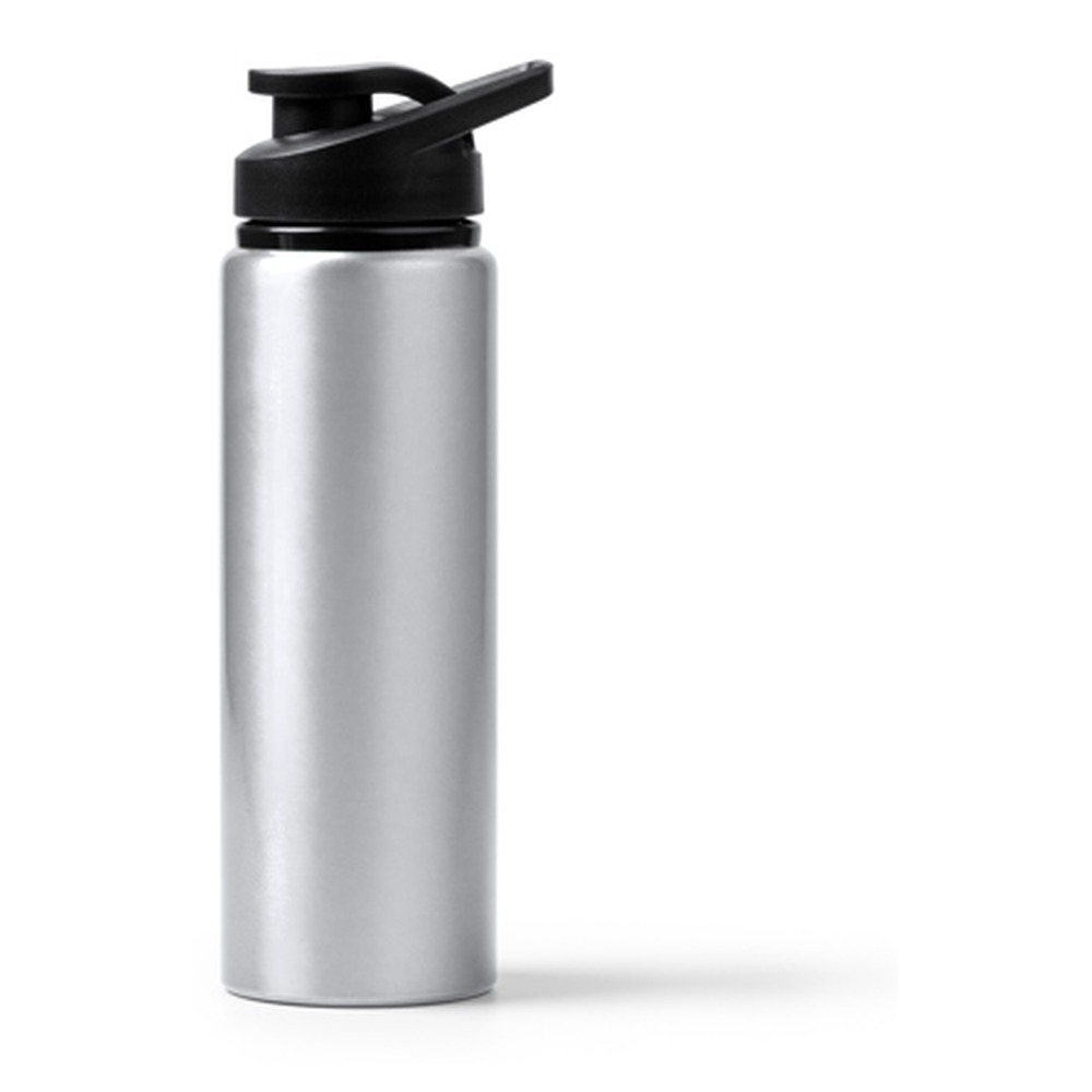 μπουκάλι νερού με λογότυπο 800ml ασημί_printiq.gr
