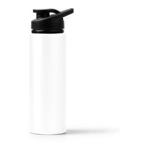 μπουκάλι νερού με λογότυπο 800ml λευκό_printiq.gr