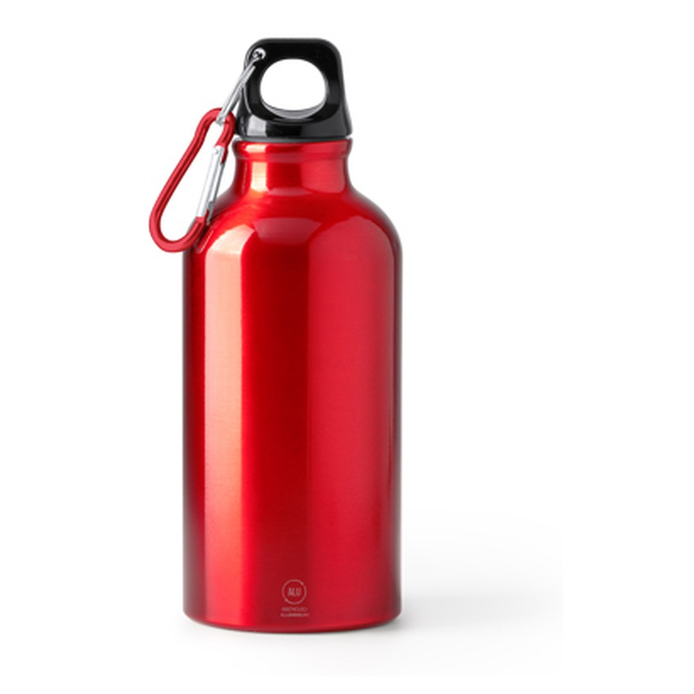 μπουκάλι νερού με λογότυπο 400ml κόκκινο_printiq.gr