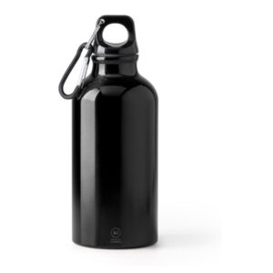 μπουκάλι νερού με λογότυπο 400ml μαύρο_printiq.gr