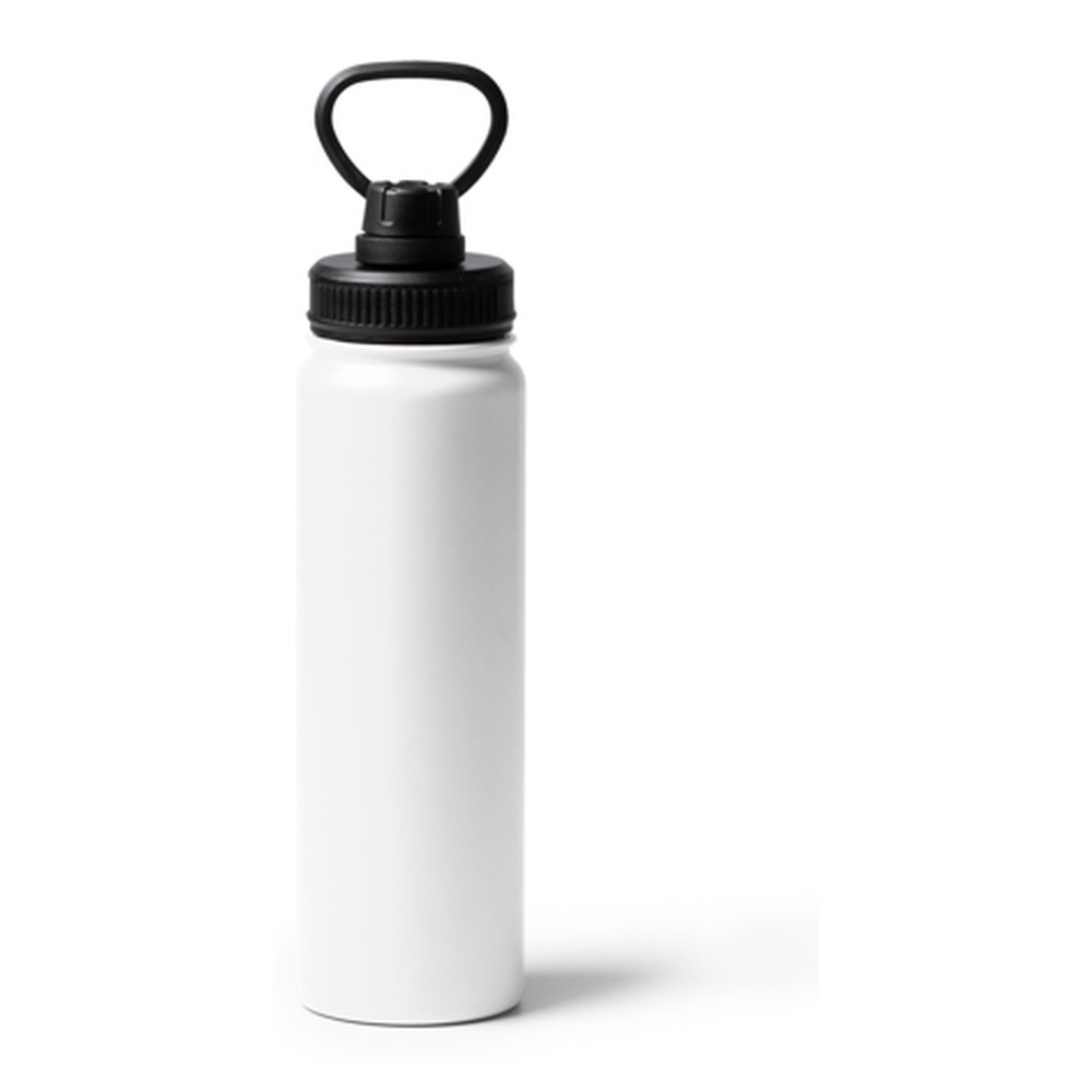αθλητικό μπουκάλι νερού με λογότυπο 750ml λευκό_printiq.gr