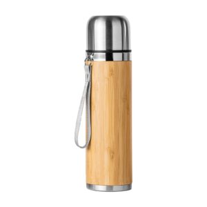 bamboo μπουκάλι θερμός 420ml 420ml bamboo_printiq.gr