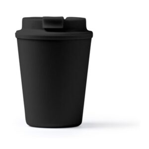 compact ποτήρι καφέ θερμός 300ml 300ml μαύρο_printiq.gr