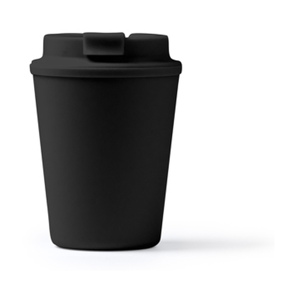 compact ποτήρι καφέ θερμός 300ml 300ml μαύρο_printiq.gr