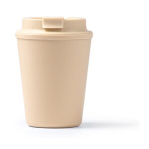 compact ποτήρι καφέ θερμός 300ml 300ml μπεζ_printiq.gr