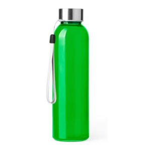γυάλινο μπουκάλι νερού με λογότυπο 500ml πράσινο_printiq.gr
