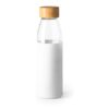 γυάλινο μπουκάλι νερού με λογότυπο 500ml λευκό_printiq.gr