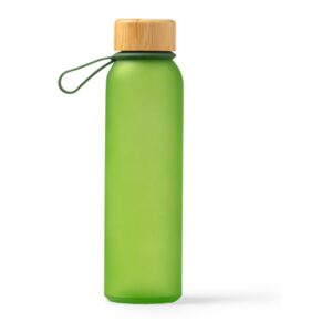 γυάλινο μπουκάλι νερού με λογότυπο 500ml πράσινο_printiq.gr