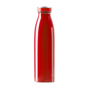 γυαλιστερό μπουκάλι θερμός 500ml 500ml κόκκινο_printiq.gr