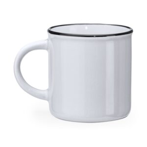 κεραμική κούπα με εκτύπωση 300ml λευκό / λευκό_printiq.gr