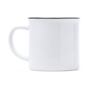 κεραμική κούπα με εκτύπωση 300ml λευκό / μαύρο_printiq.gr