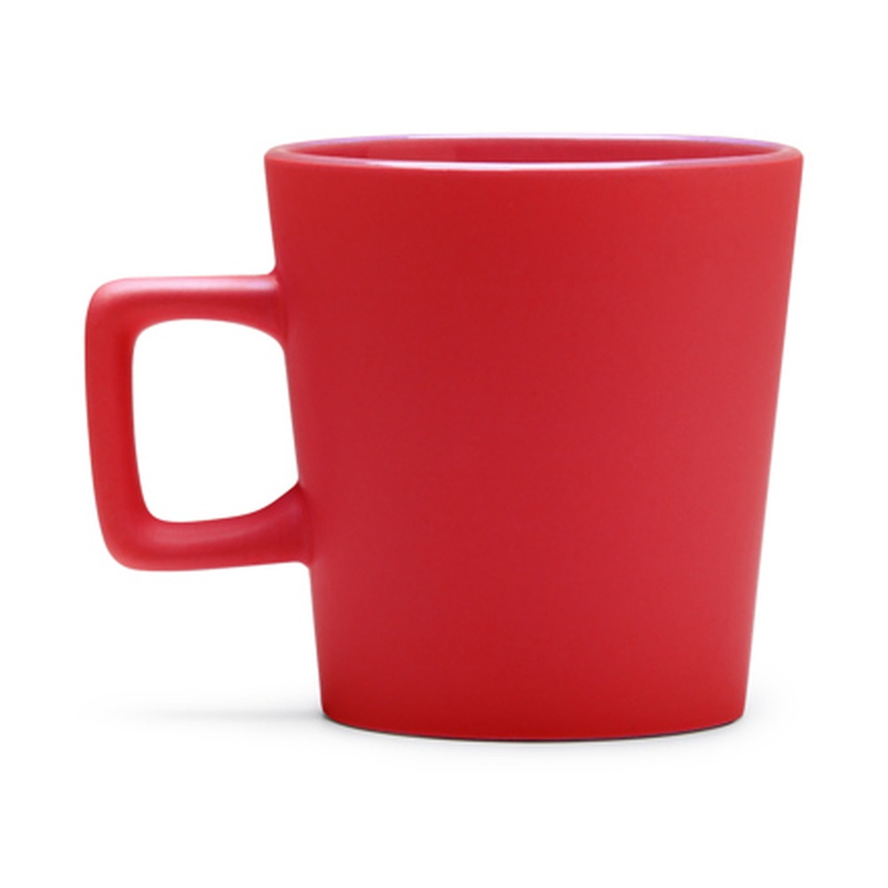 κεραμική κούπα με εκτύπωση 300ml κόκκινο_printiq.gr