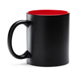 κεραμική κούπα με εκτύπωση 350ml κόκκινο_printiq.gr