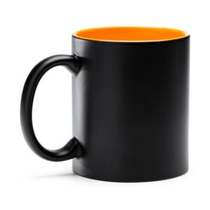 κεραμική κούπα με εκτύπωση 350ml πορτοκαλί_printiq.gr