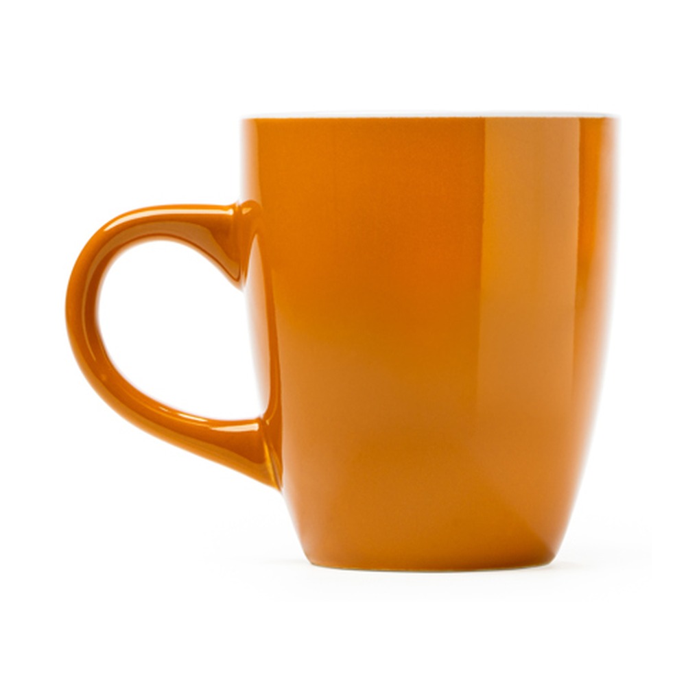 κεραμική κούπα με εκτύπωση 300ml πορτοκαλί_printiq.gr