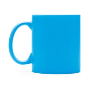 κεραμική κούπα με εκτύπωση 350ml γαλάζιο έντονο_printiq.gr