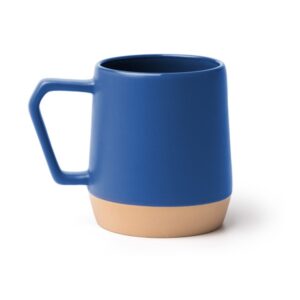 κεραμική κούπα με εκτύπωση 320ml γαλάζιο_printiq.gr