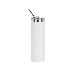 λευκό ποτήρι θερμός 30oz με καλαμάκι_printiq.gr