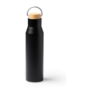 λεπτό μπουκάλι θερμός 550ml 550ml μαύρο_printiq.gr
