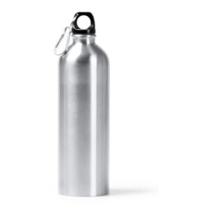 μεταλλικό μπουκάλι νερού με λογότυπο 750ml ασημί_printiq.gr