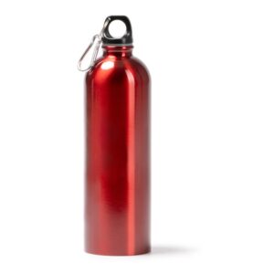 μεταλλικό μπουκάλι νερού με λογότυπο 750ml κόκκινο_printiq.gr