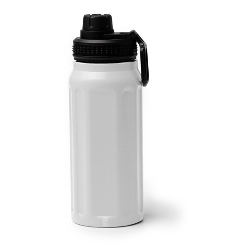 μεταλλικό μπουκάλι νερού με λογότυπο 540ml λευκό_printiq.gr