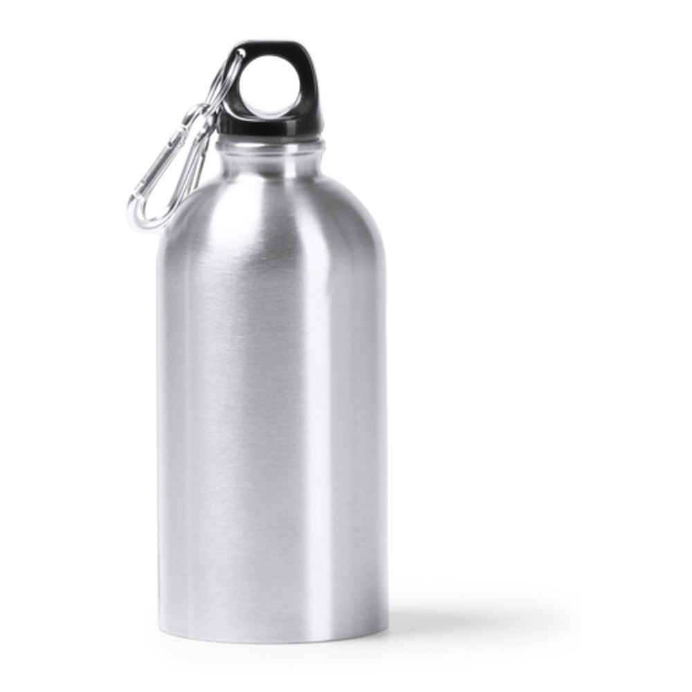 μεταλλικό μπουκάλι νερού με λογότυπο 500ml ασημί_printiq.gr