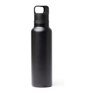 μεταλλικό μπουκάλι νερού με λογότυπο 750ml μαύρο_printiq.gr