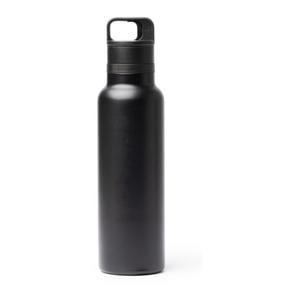 μεταλλικό μπουκάλι νερού με λογότυπο 750ml μαύρο_printiq.gr