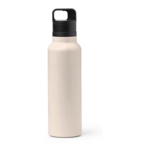 μεταλλικό μπουκάλι νερού με λογότυπο 750ml μπεζ_printiq.gr