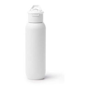 μεταλλικό μπουκάλι νερού με λογότυπο 500ml λευκό_printiq.gr