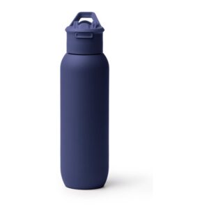 μεταλλικό μπουκάλι νερού με λογότυπο 500ml μπλε σκούρο_printiq.gr