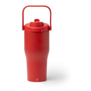μεταλλικό μπουκάλι νερού με λογότυπο 550ml κόκκινο_printiq.gr