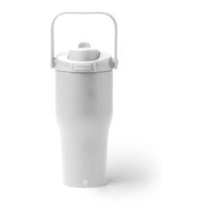 μεταλλικό μπουκάλι νερού με λογότυπο 550ml λευκό_printiq.gr