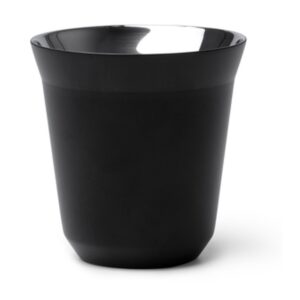 ποτήρι espresso inox με όνομα μαύρο_printiq.gr