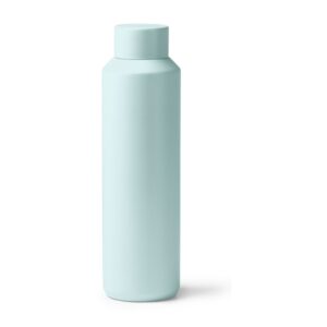 μπουκάλι θερμός 600ml με λογότυπο 600ml γαλάζιο_printiq.gr