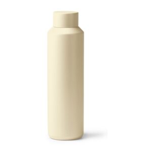 μπουκάλι θερμός 600ml με λογότυπο 600ml κίτρινο_printiq.gr