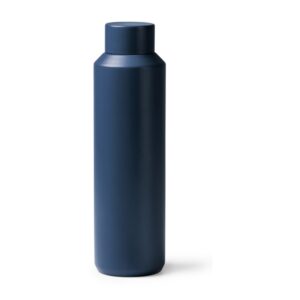 μπουκάλι θερμός 600ml με λογότυπο 600ml μπλε σκούρο_printiq.gr