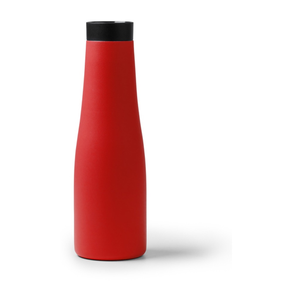μπουκάλι θερμός inox 600ml 600ml κόκκινο_printiq.gr