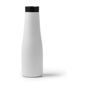 μπουκάλι θερμός inox 600ml 600ml λευκό_printiq.gr