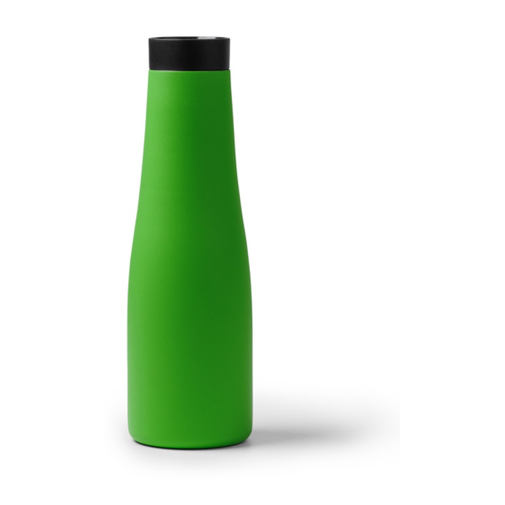 μπουκάλι θερμός inox 600ml 600ml πράσινο_printiq.gr