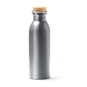 μπουκάλι θερμός inox 650ml 650ml ασημί_printiq.gr