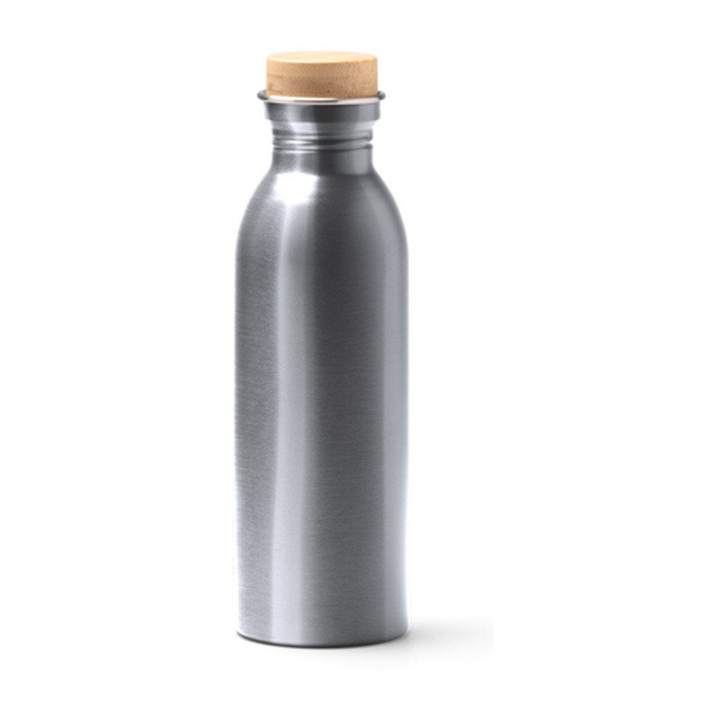 μπουκάλι θερμός inox 650ml 650ml ασημί_printiq.gr