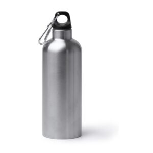 μπουκάλι θερμός με κρίκο 500ml 500ml ασημί_printiq.gr