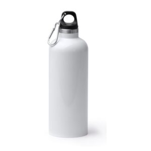 μπουκάλι θερμός με κρίκο 500ml 500ml λευκό_printiq.gr