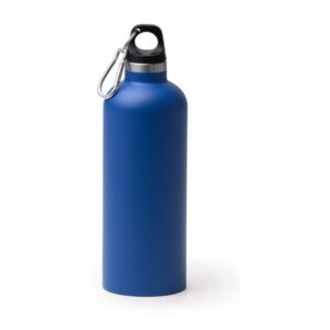 μπουκάλι θερμός με κρίκο 500ml 500ml μπλε ρουά_printiq.gr