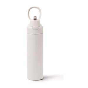 μπουκάλι θερμός με κρίκο 700ml 700ml λευκό_printiq.gr