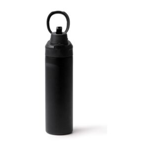 μπουκάλι θερμός με κρίκο 700ml 700ml μαύρο_printiq.gr
