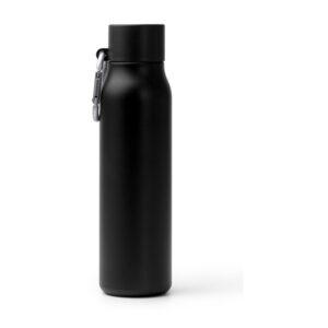 μπουκάλι θερμός ματ 550ml 550ml μαύρο_printiq.gr